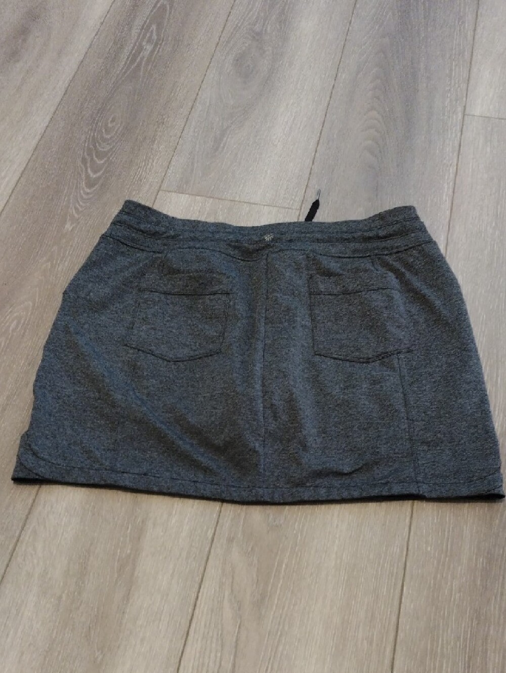 Women's Charcoal Drawstring Skort - Picture 10 of 15